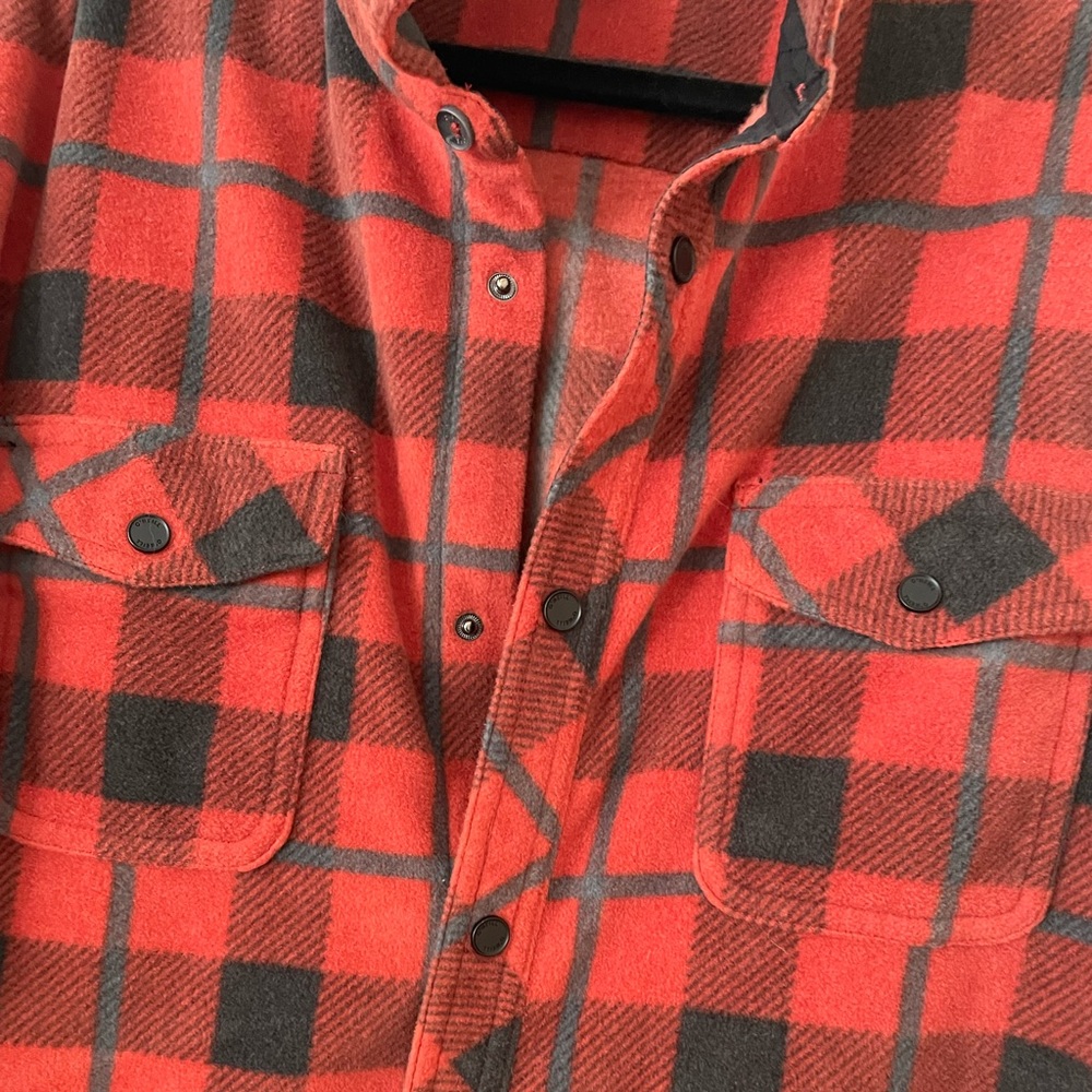 O’Neill Men’s Glacier Plaid Superfleece Flannel Shirt - EUC